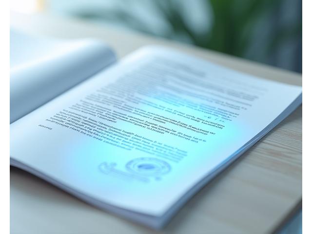 Documento legal com um selo de aprovação e elementos gráficos que remetem à legislação marítima ou dados